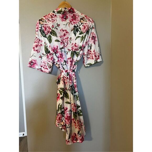 Show Me Your Mumu One Size Brie Robe Multicolor Floral Kimono Garden of Blooms - Picture 5 of 9